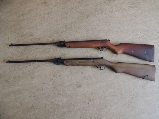 2x Haenel - Luftgewehr / DDR