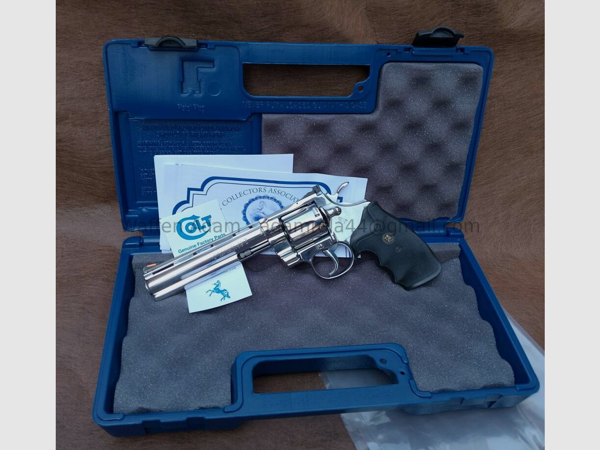 Colt Python 6 Inch Stainless Poliert