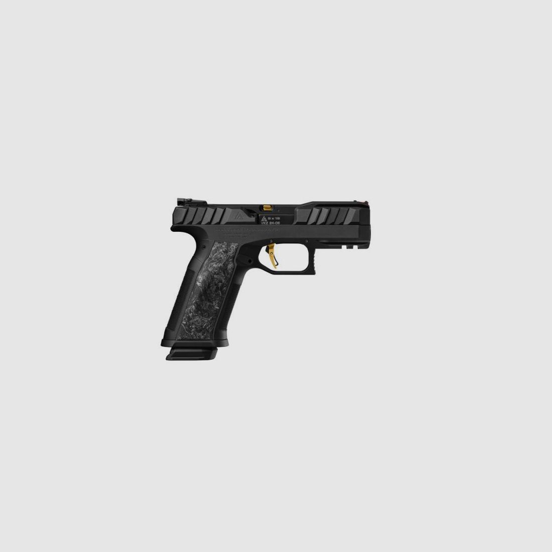 Laugo Arms Pistol Mod. Remus 500 -Full Kit 9mmLuger Black/Gold Ltd.