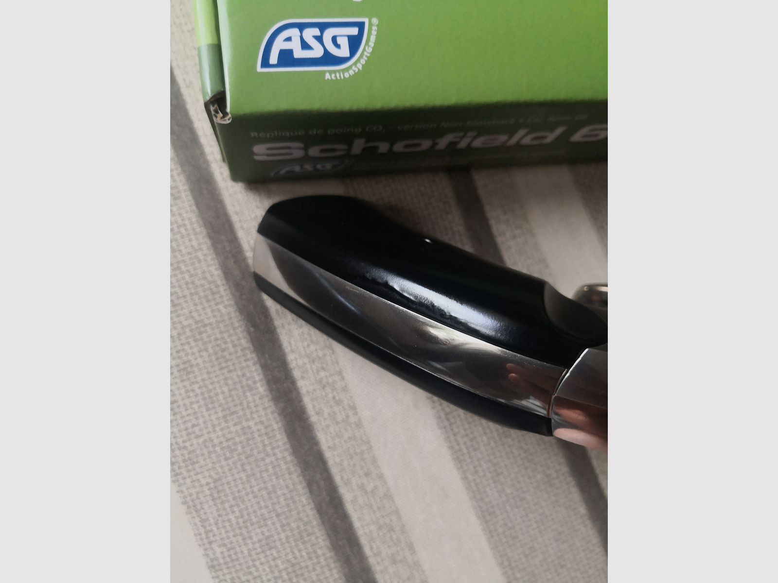 ASG Schofield Co2 Airsoft 6mm BB Revolver 6 Zoll