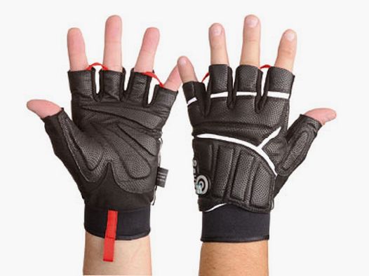 Guanti da tiro Sauer Sport Premium Open SINISTRO Biogelpads