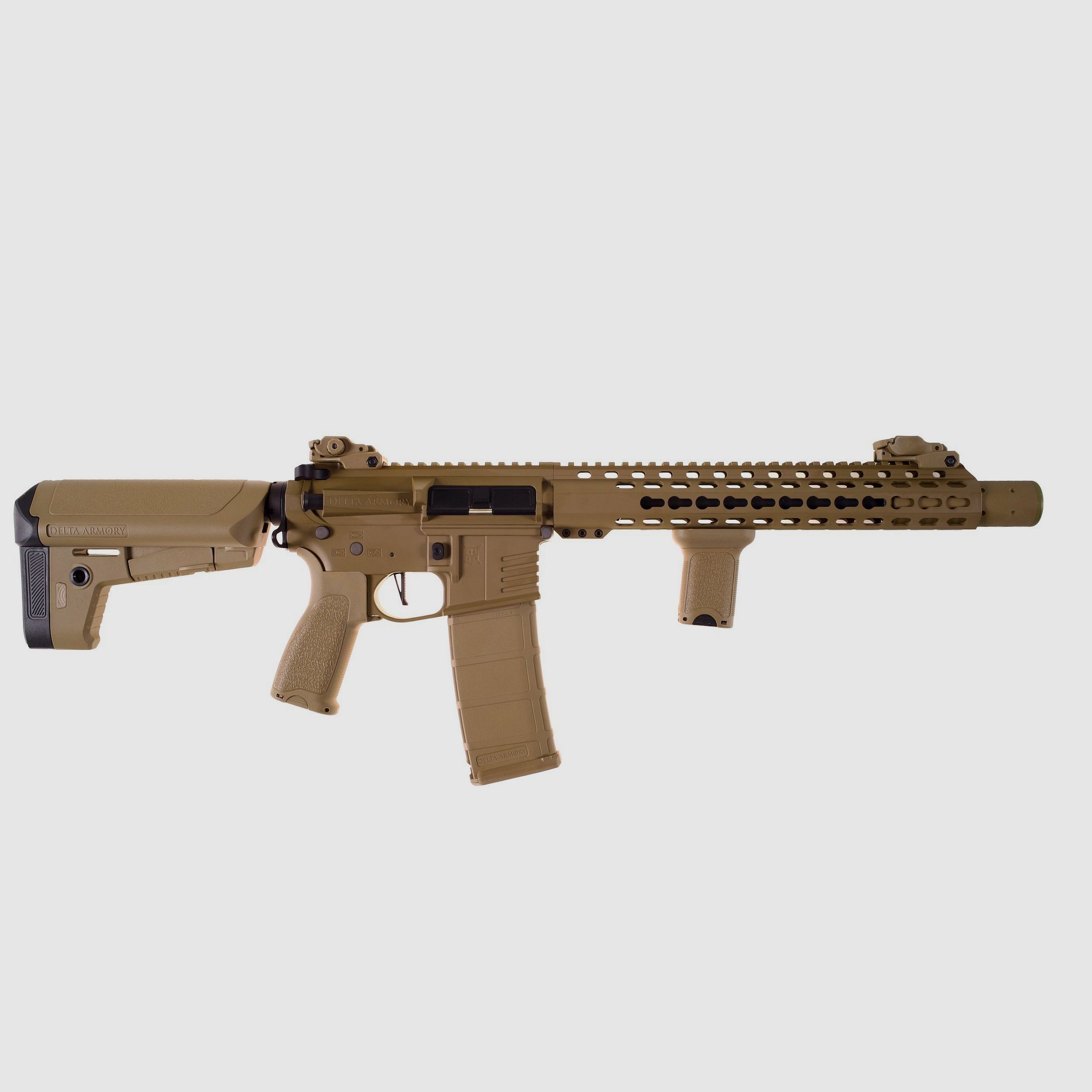 AR15 SilentOps DMR ALPHA Full Metal (Tan) max. 0,5J Delta Armory
