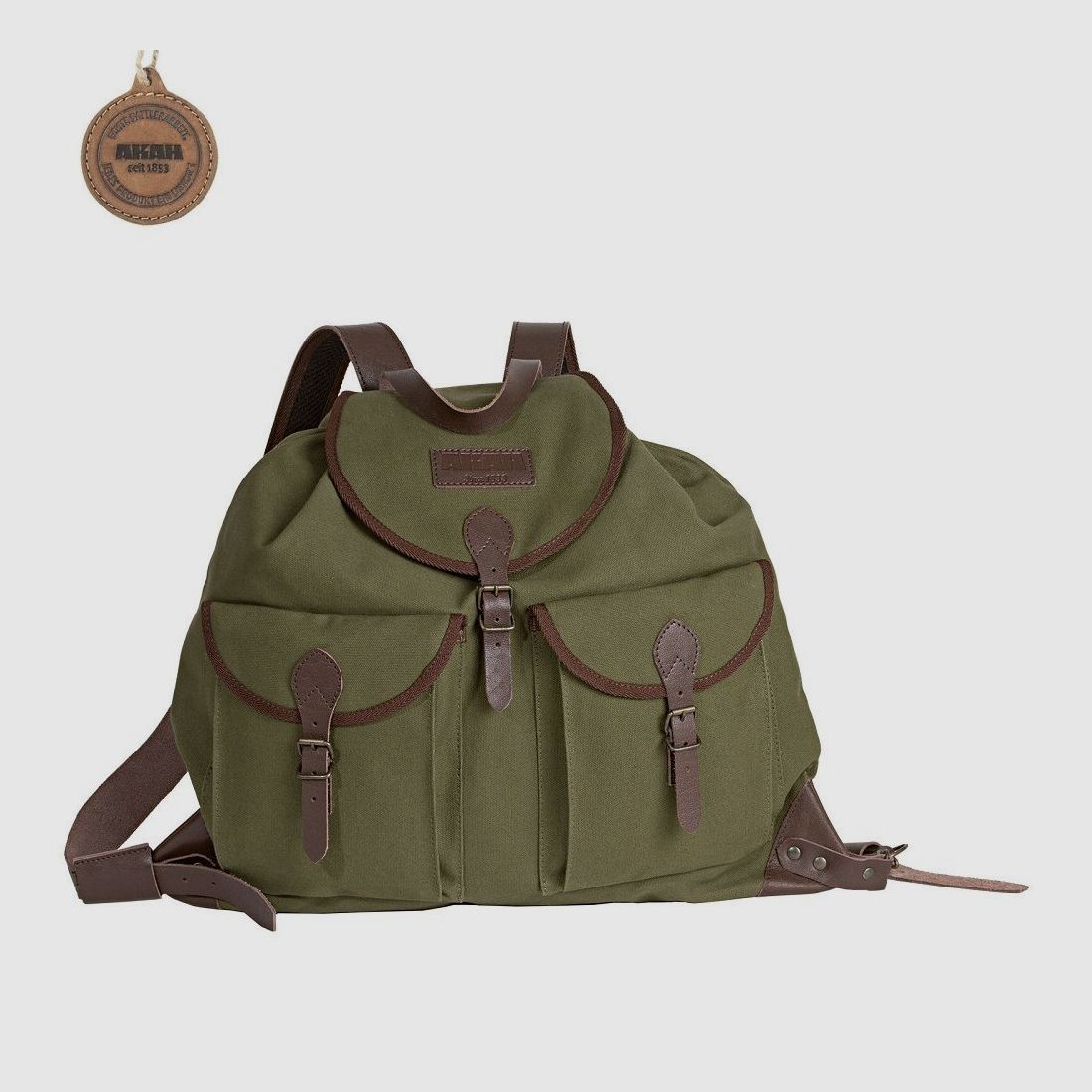 AKAH Canvas Rucksack 50x55cm