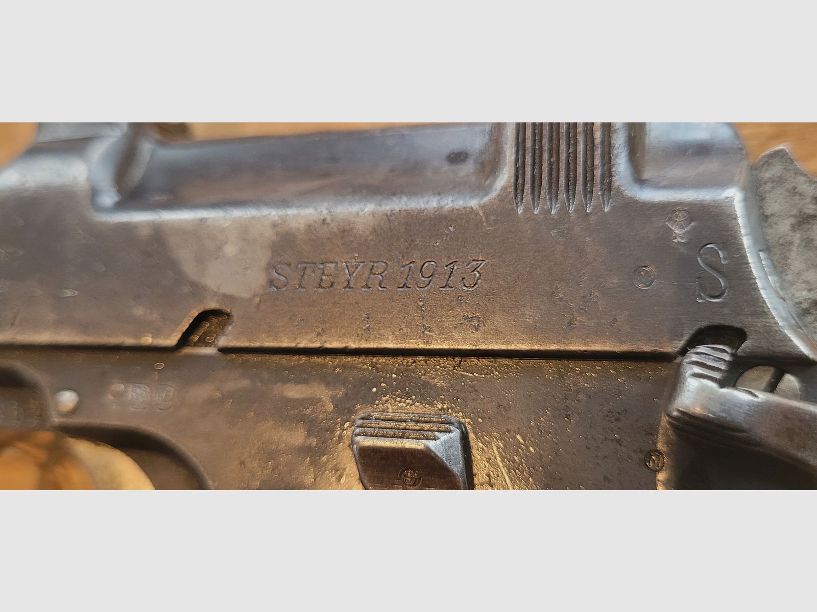 Steyr Mannlicher M1912 caliber 9mmSteyr, stripper clip (K014), afbeelding 7 van 13