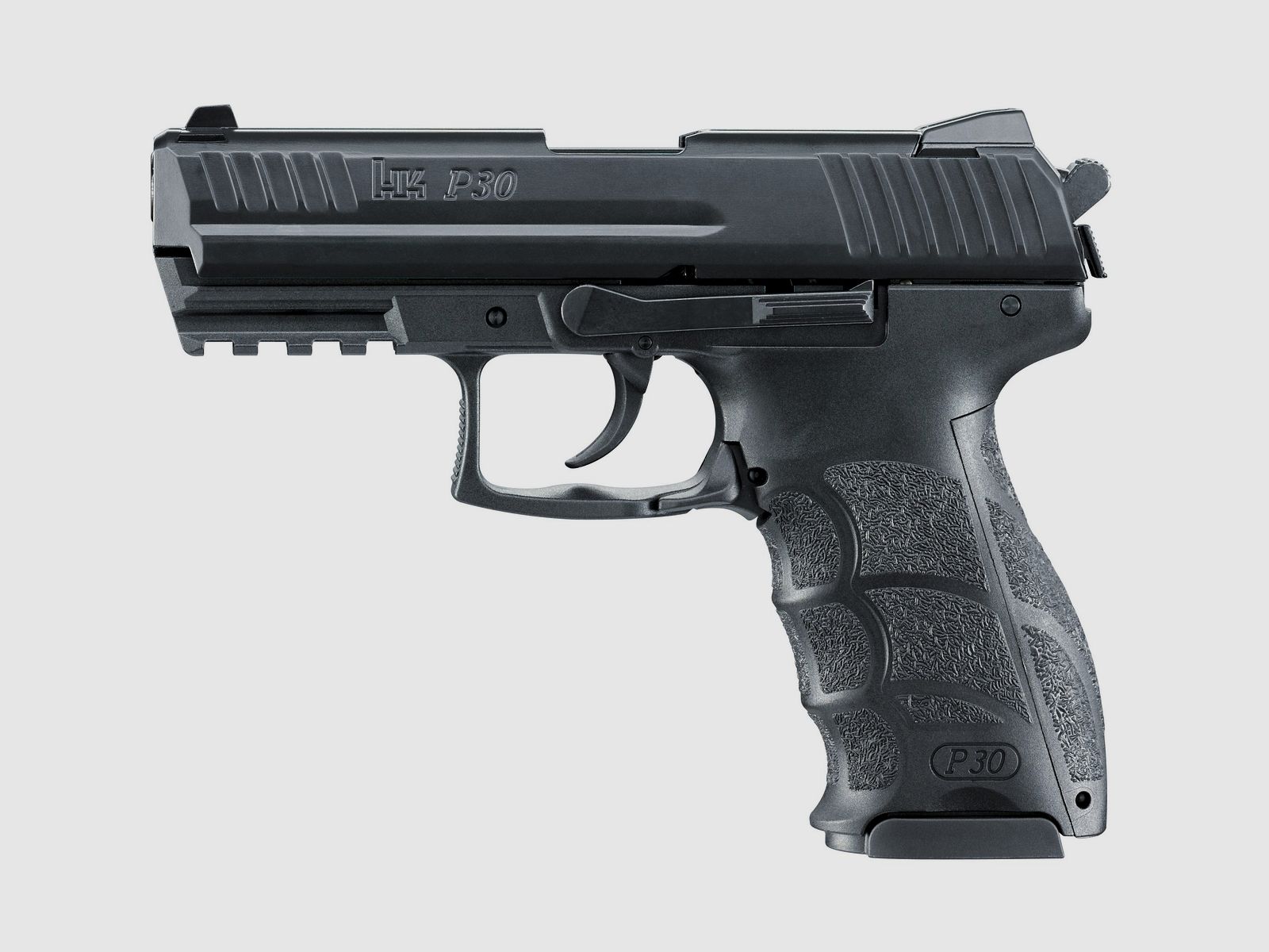 Umarex Pistolet à Blanc HECKLER & KOCH HK P30 Noir - Glissière Métallique - 9mm PAK