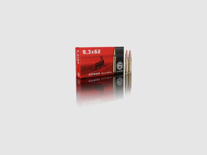 GECO Riffelpatron 9,3x62 16,5g EXPRESS