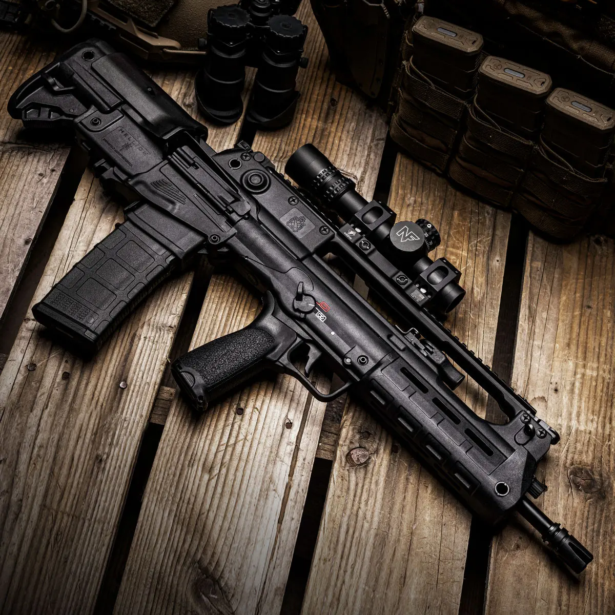 Bullpup Springfield HELLION 16" Kal. .223 Rem TAN, Bild 8 von 10