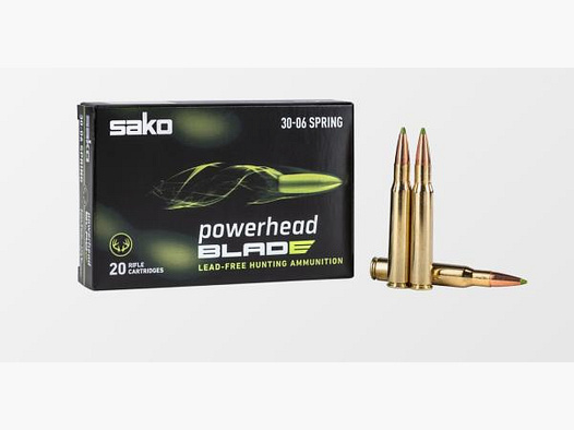 SAKO Kugelpatronen .308Win Powerhead Blade SP 20 Stk  10,5g/162grs bleifrei