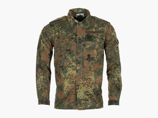 Bundeswehr Original BW Feldbluse flecktarn gebraucht
