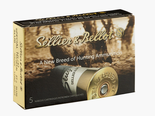 S&B Special Slug 16/67,5 – 27g – 5 Schuss