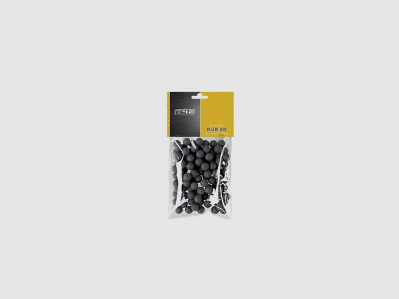 T4E Practice RUB 50 .50, 1.23 g, black, 100 pcs, polybag