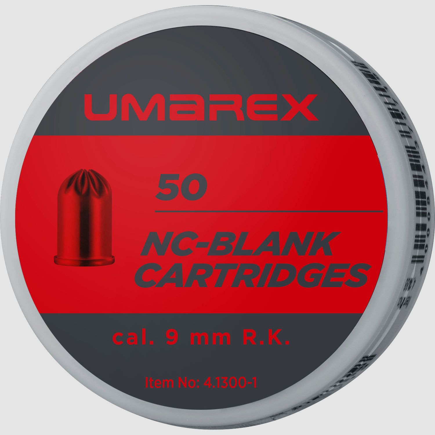 Umarex Platzpatr. 9mm R Knall - Dose (a50)