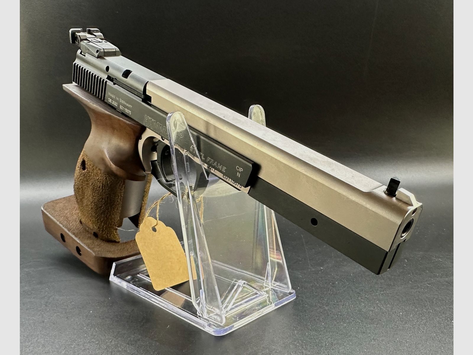 Demonstration weapon Hämmerli semi-automatic pistol XESSE SF Expert Black .22 lr