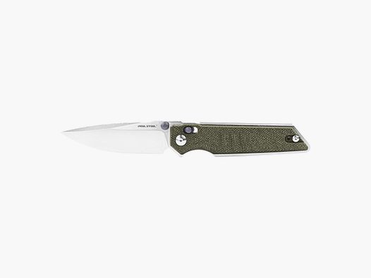 Real Steel Sacra Groene Canvas Micarta