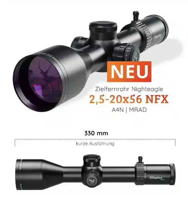 DDoptics | Nighteagle V8 2,5-20×56 NFX Supershort