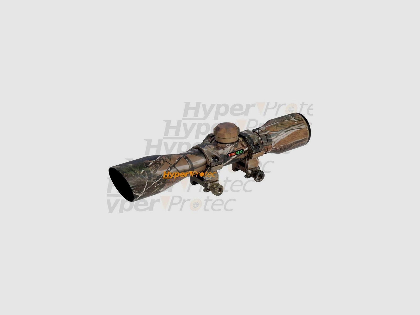 Truglo 4x32 Zielfernrohr Tarnmuster mit Absehen für Armbrust (22 mm)