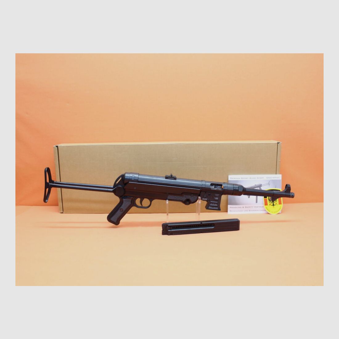 GSG German Sport Guns Ha.Büchse .22lr German Sport Guns Schmeisser GSG-MP40, 253mm Lauf/ Klapp-Schulterstütze(.22lfB/L.R.)