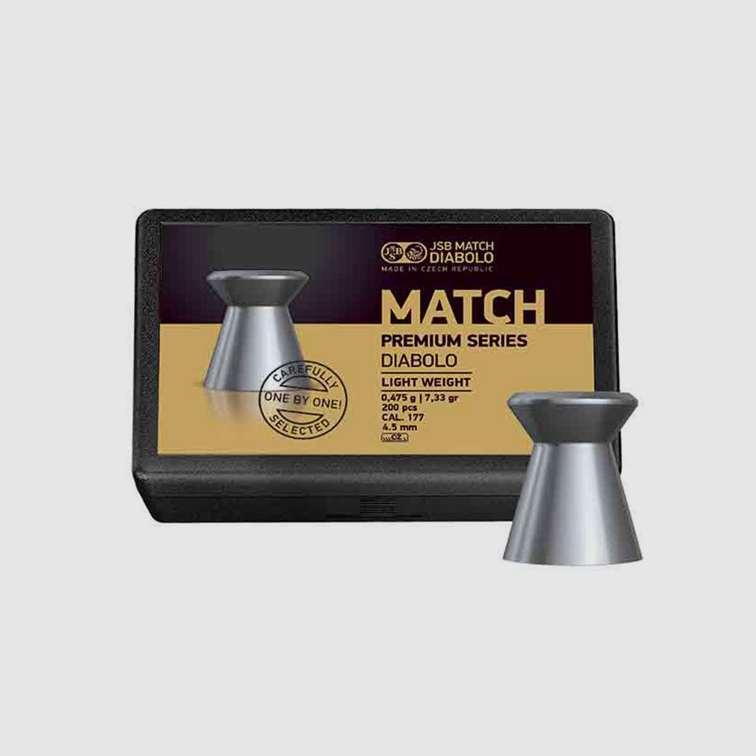 JSB Premium Match Diabolos leicht 0,475g - 4,49 mm