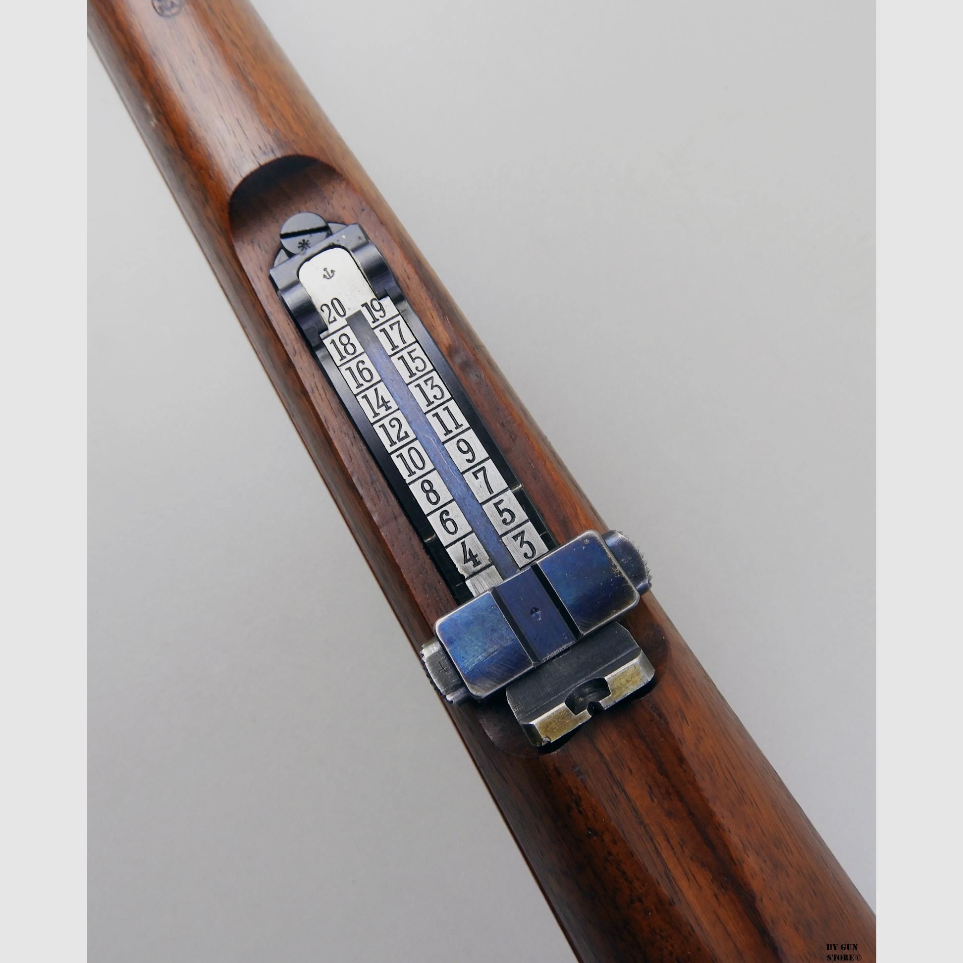 Karabin DWM mod. Mauser Argentino 1909 kal. 7,65×53 numer seryjny E1058, zdjęcie 5 z 15