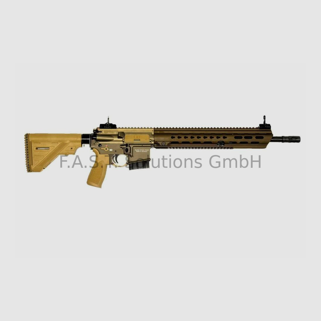 Heckler & Koch HK SLB MR223, versione A3, 16,5", color sabbia .223Rem