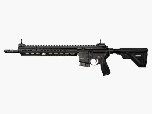 HECKLER & KOCH Selbstladebüchse Mod. MR223 A3 -16,5'' LANG .223Rem Slim-Line Black