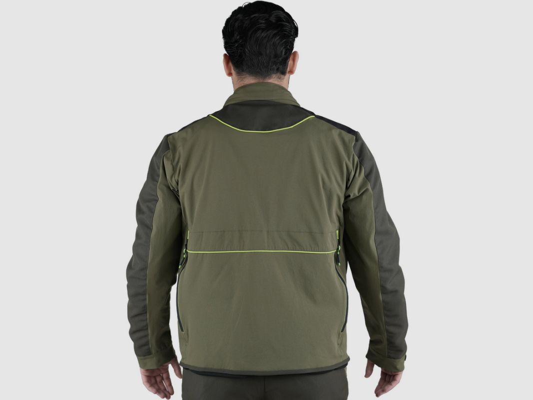 Masseria Jagdjacke 84 Fluoreszierend Grün, Bild 3 von 3