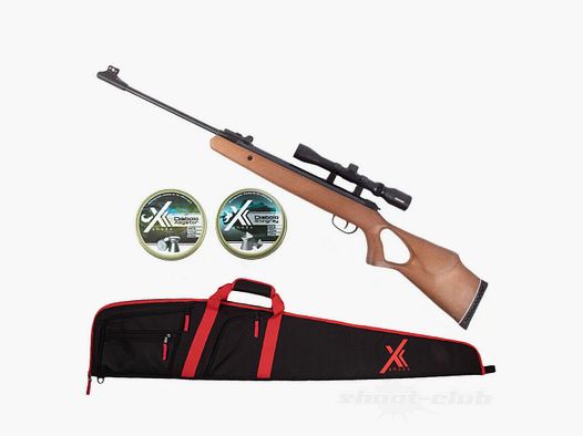 Diana Luftgewehr DIANA two fifty 250 4,5 mm Diabolos Futteral Set