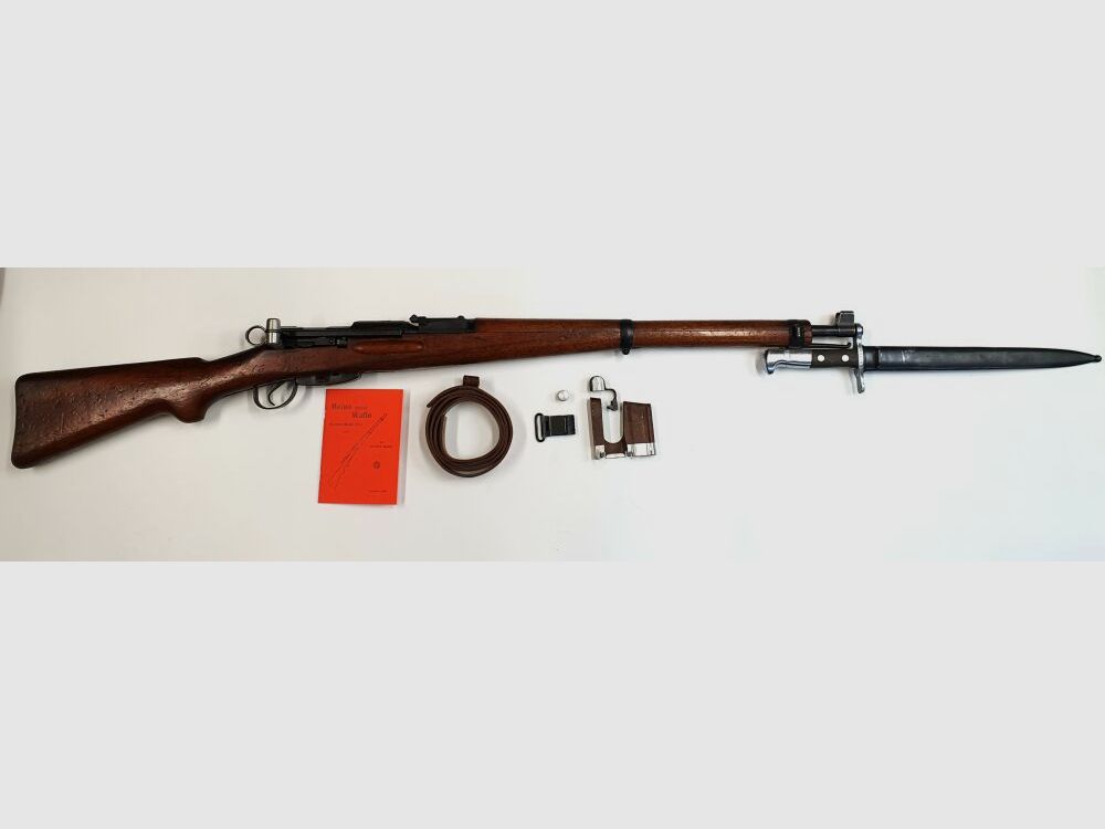 Waffenfabrik Bern Repetierbüchse Waffenfabrik Bern Schweizer K31 Kaliber 7,5x55swiss komplett nummerngleich + Bajonett