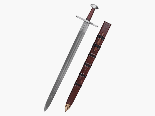 Viking sword with sheath