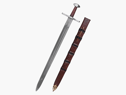 Viking sword with sheath