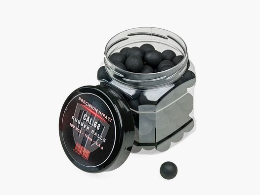 100x RUBBER BALLS CAL.68 | PRÄZISION IMPACT | HDS68 TS68 | Pistelle X-68 | HDX68 | HDR68 TR68 | 3,4g