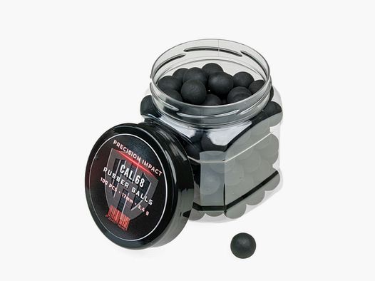 100x RUBBER BALLS CAL.68 | PRECISION IMPACT | HDS68 TS68 | Pistelle X-68 | HDX68 | HDR68 TR68 | 3,4g