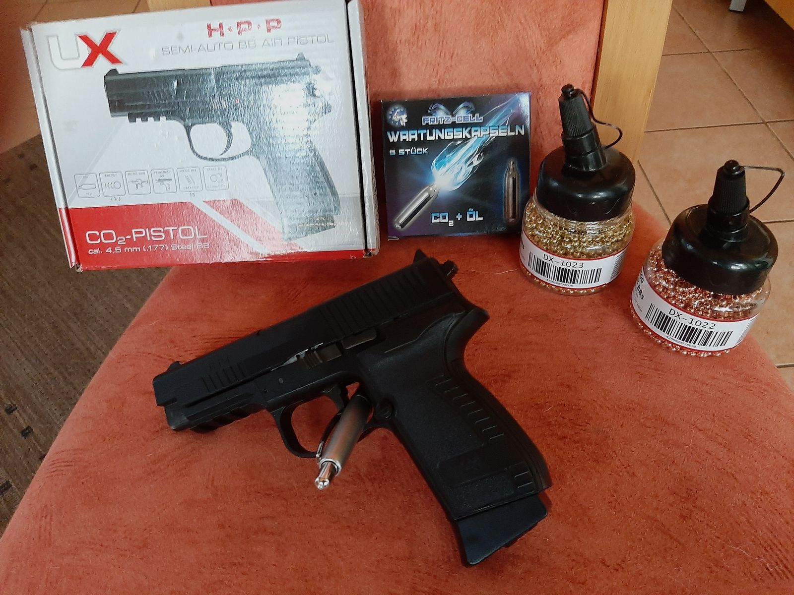 Umarex HPP 4,5mm co2 BB