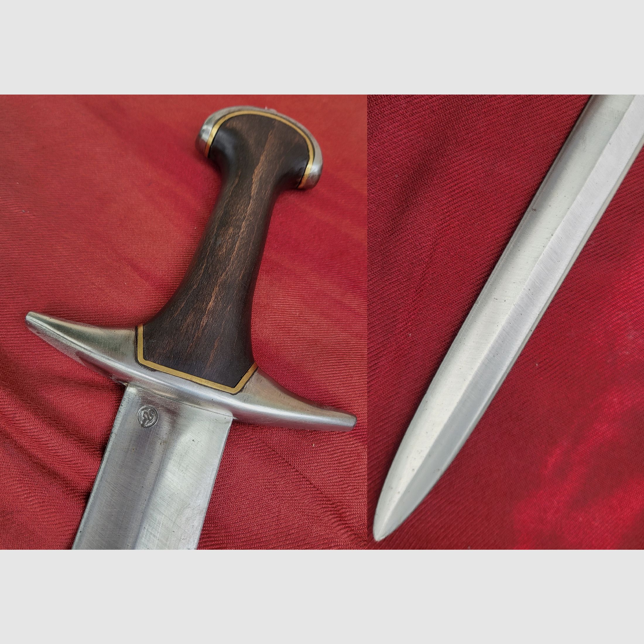 scharfer Schweizerdegen, in der EU hergestellte Replik, NEU