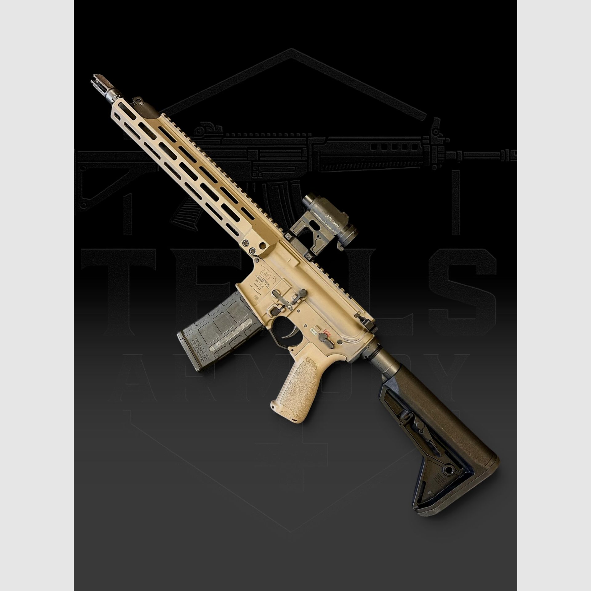 LMT DEFENSE Stgw 25 Reference Rifle, arme de démonstration, image 4 sur 4