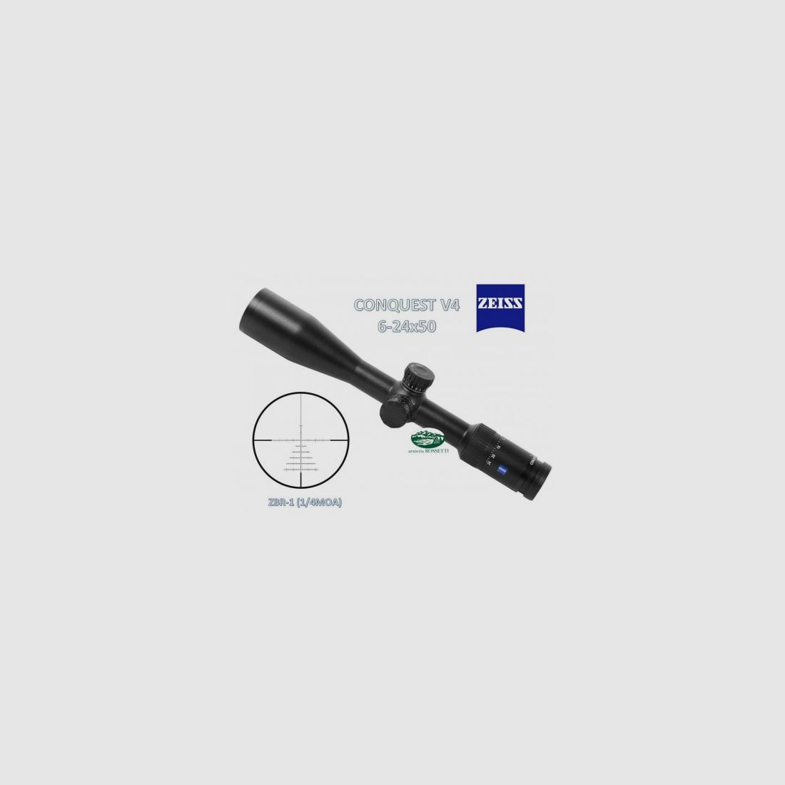 ZEISS CONQUEST V4 6-24x50 ret.91 (ZBR-1), image 1 of 2
