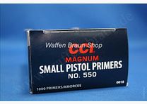 CCI 550 cápsulas de percusión Small Pistol Magnum 100 piezas