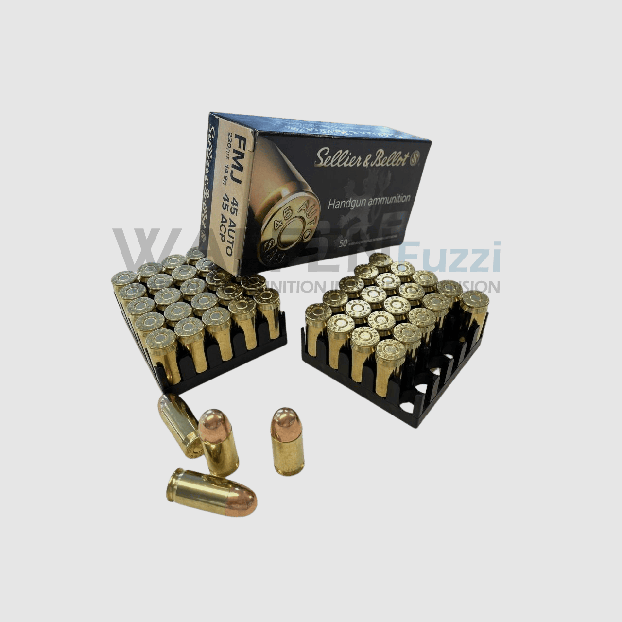 S&B .45ACP 230gr FMJ 50 Schuss