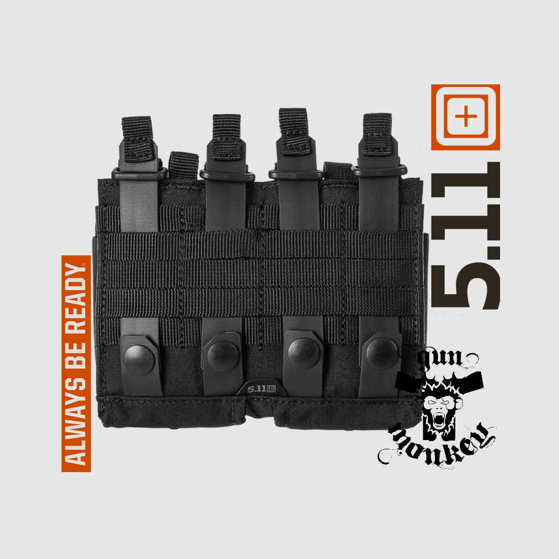 Podwójna ładownica na mag. karabinowe 5.11 Flex Double AR Mag 2.0 kol. 019 Black (56754), zdjęcie 2 z 3