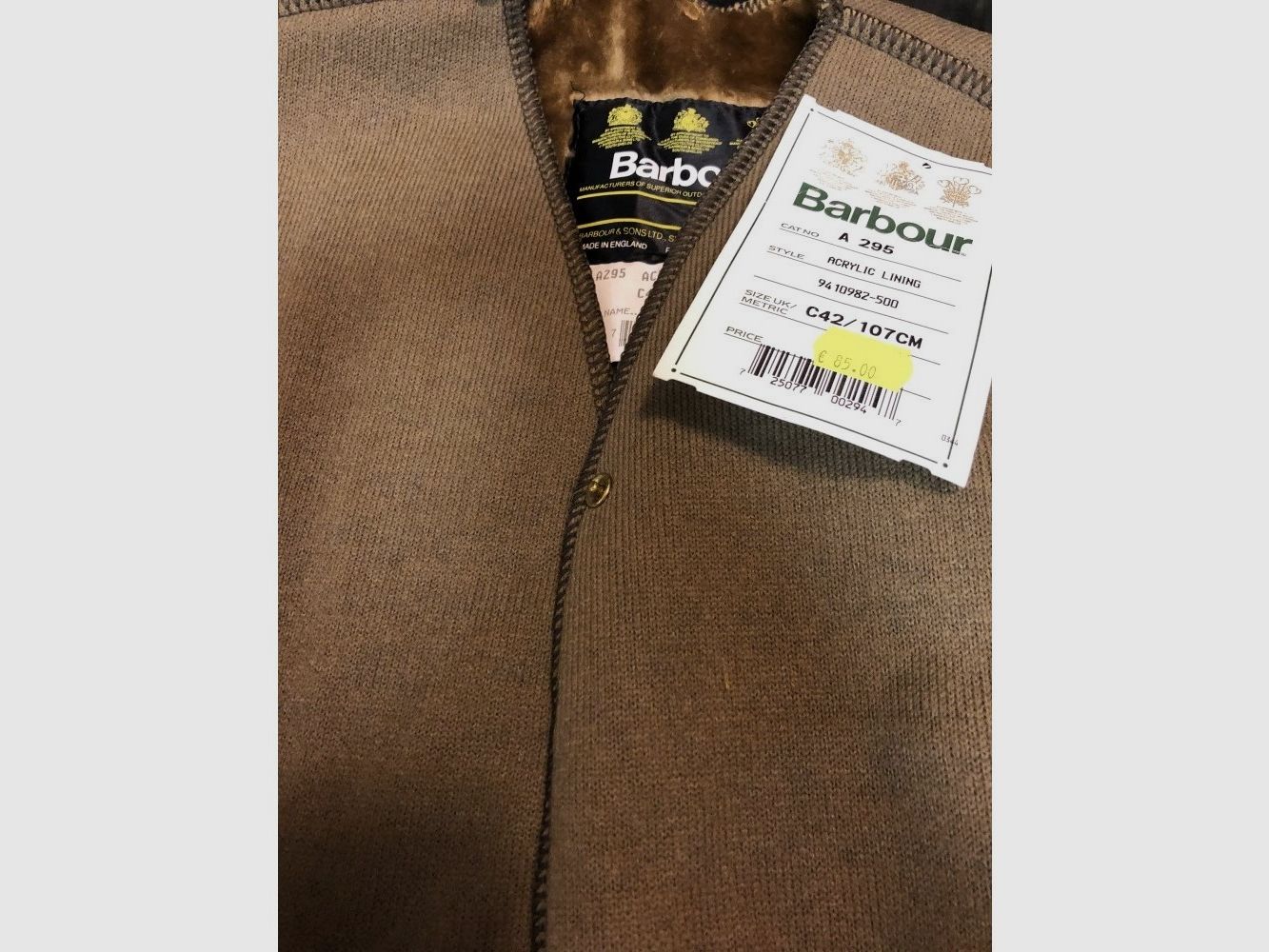 Veste intérieure Barbour, image 4 sur 4