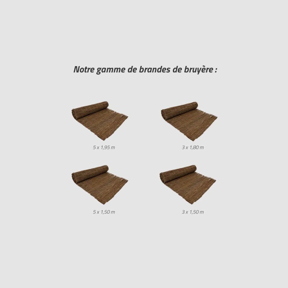 Natürlicher Heidekrautbrand 3 × 1,50 m, Bild 9 von 11