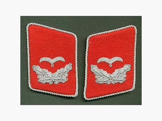 Kragenspiegel Luftwaffe Leutnant Flak Repro !!!