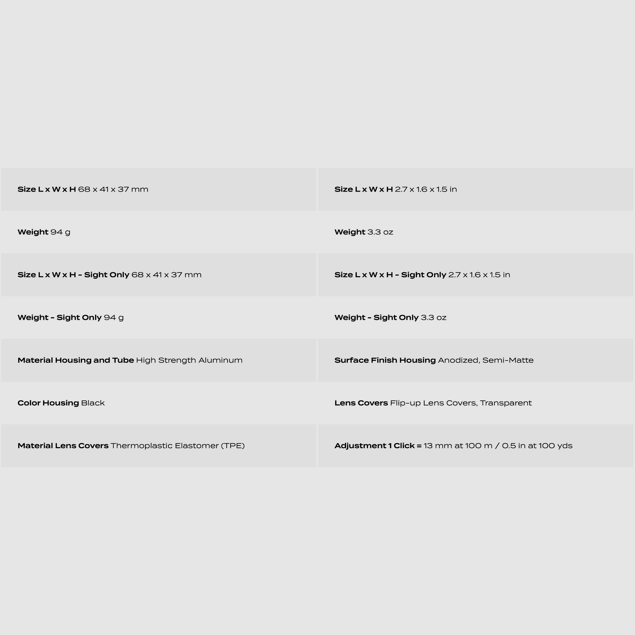 Aimpoint 682510205 Micro H-2 Black Red Dot 2 MOA without mounting