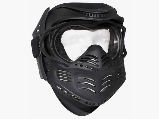 Gesichtsmaske, Fight",schwarz"