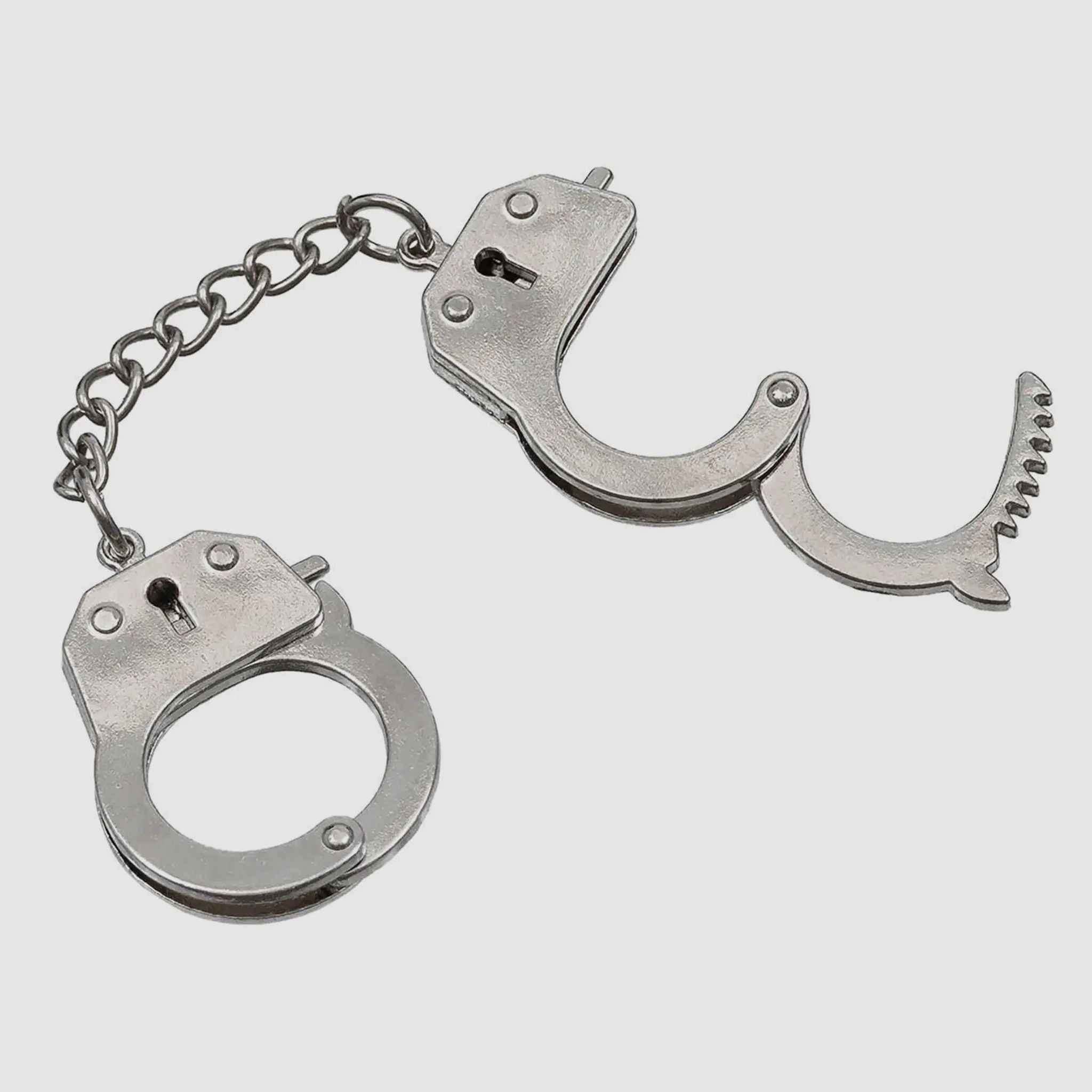 MFH MFH Schlüsselanhänger Handschellen silber 12 Stück
