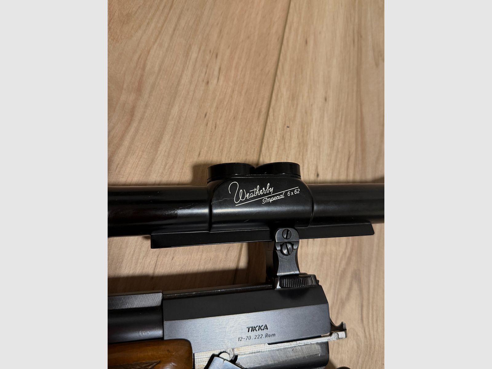 Tikka Bockbüchsflinte .222 Rem / 12/70 – Imperial ZF
