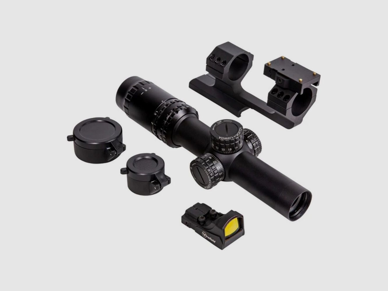 Firefield Zielfernrohr RapidStrike 1-4x24 SFP Kit