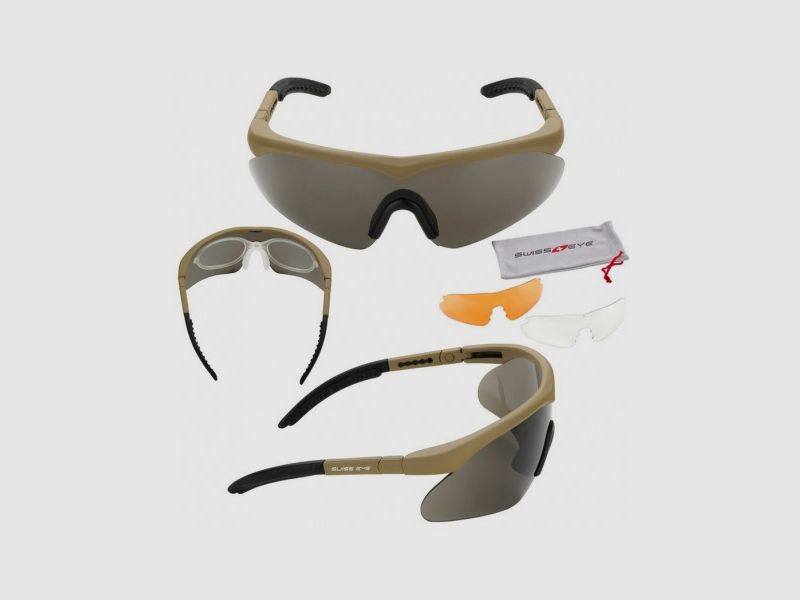 SWISSEYE RAPTOR COYOTE Occhiali Tattici, immagine 2 di 2