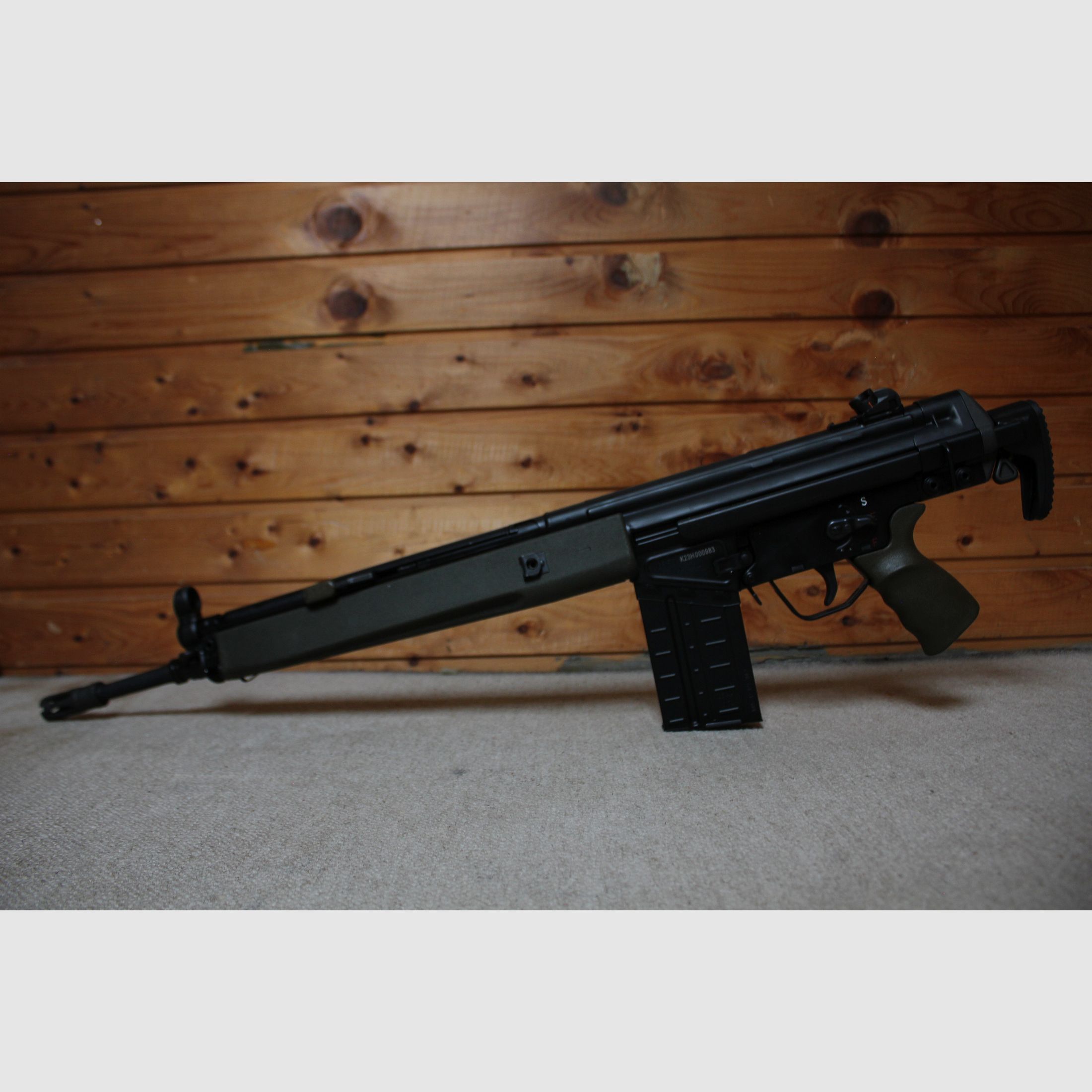 Ungeschossenes Co2 H&K G3 von Umarex bzw. VFC für Yunker Co2 AK von Greif  // GBB 6mm BB / Vega Force Company