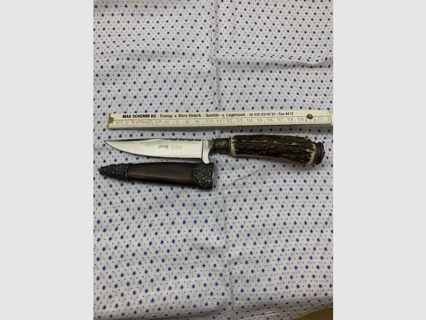 Herbertz Jagdnicker Jagdmesser Lederhose Trachten